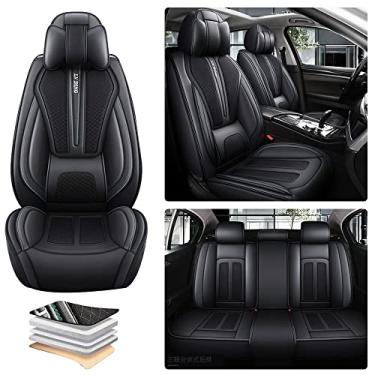Imagem de Vonxuli Capas de assento de carro compatíveis com Lexus Protetor de assento de carro de luxo compatível com airbag almofada de carro