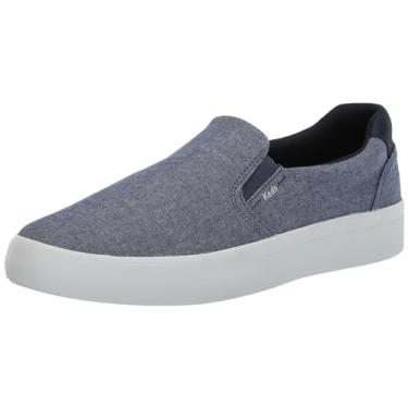 Imagem de Keds Tênis feminino Pursuit sem cadarço, Cambraia Flecked Navy, 6.5
