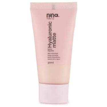 Imagem de NINA BASE LIQ. HYALURONIC MATTE COR 1