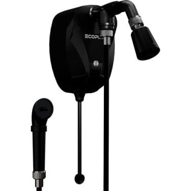 Imagem de Ducha Eletrônica Ecoplus C/ Desviador 220V 7.500W Black Cód. 2840 – KDT