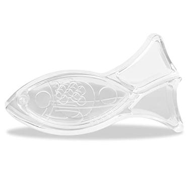 Imagem de Espremedor manual de limão, espremedor de limão, espremedor de limão, em forma de peixe, acrílico, transparente, espremedor de limão, portátil, para laranja, limão, romã, utensílio de cozinha