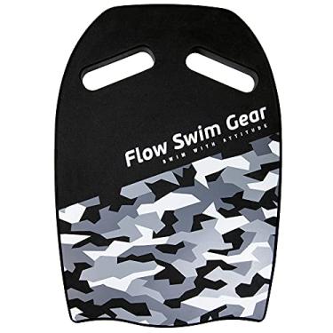 Imagem de Flow Swimming Kickboard – Prancha de espuma para treinamento de natação para crianças e adultos (tamanho único) (camuflagem)