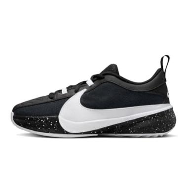 Imagem de Nike Giannis Freak 5 Tênis de basquete infantil grande (DZ4486-003, preto/prata metálico/branco), Preto/prata metálico/branco, 4.5 Big Kid