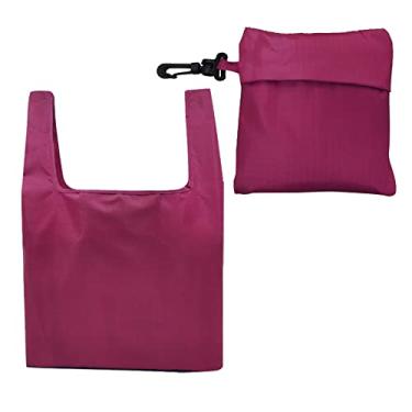 Imagem de Evohyah Sacolas de compras reutilizáveis de mercearia de cozinha reutilizáveis sacolas de supermercado 22,7 kg Ripstop geométrica moda reciclagem sacos dobráveis saco de armazenamento lavável na