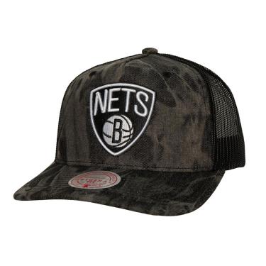 Imagem de Boné Mitchell & Ness NBA Burnt Ends Brooklyn Nets Masculino-Masculino