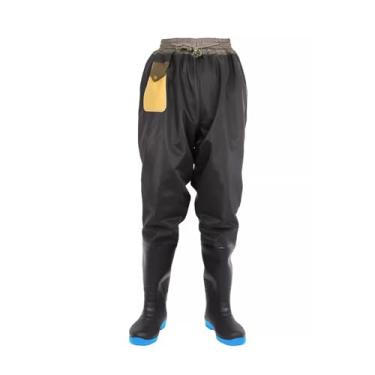 Imagem de Waders Calças Waders De Lã Quente Com Botas, Botas De Pesca Confortáveis ​​para Homens, Antiderrapantes E Duráveis(46 EU)