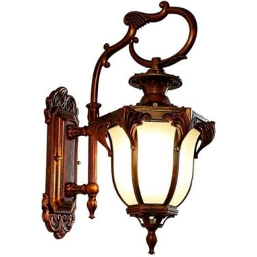 Imagem de Luminária de parede Globe Planet Art Design Iluminação de parede Decoração para casa, Luminária de parede de madeira Puxar corrente Vidro Garrafa Bonsai Arandela de parede, Quarto Sala de ja