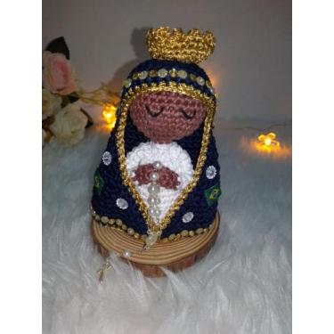 Imagem de Enfeite de carro Nossa Senhora Aparecida - ZANARTS DECORAÇÕES 