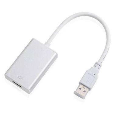 Imagem de Adaptador Conversor USB 3.0 x Hdmi HD 1080p para PC Notebook TV - Exbo