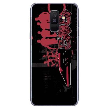 Imagem de Capa Adesivo Skin055 Verso Para Samsung Galaxy A6 Plus - KawaSkin