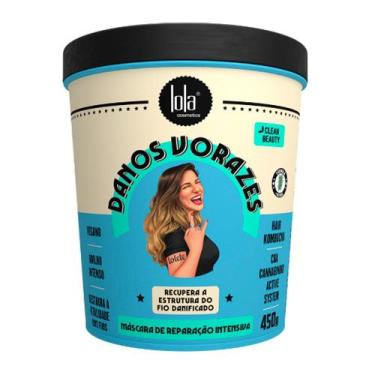Imagem de Máscara Capilar Lola Cosmetcs Danos Vorazes 450g - Lola Cosmetic, 450g