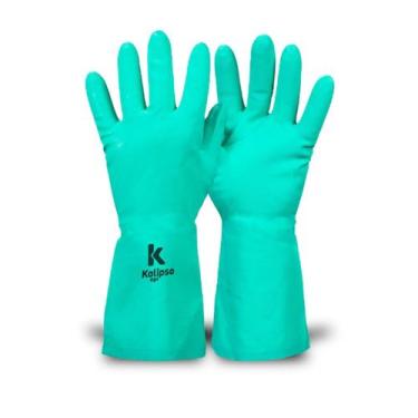 Imagem de Kit 12PR Luva Nitrilica K10 Média - Kalipso