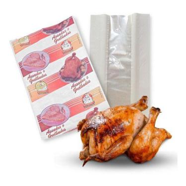 Imagem de Saco De Papel Térmico Para Frango C/ Visor 100 Unidades - TAMAROZZI