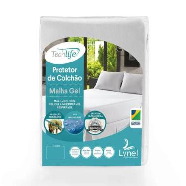 Imagem de Protetor Colchao Solteirao Impermeavel Lynel Malha Gel