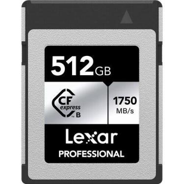 Imagem de Cartão memória lexar cfexpress 512gb type b 1750mb/s silver lcxexsl512