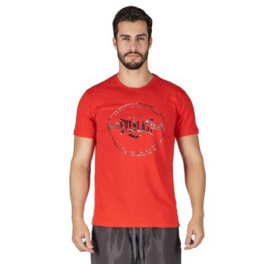 Imagem de Camiseta Everlast Logo MCMX Masculino - Vermelho, M