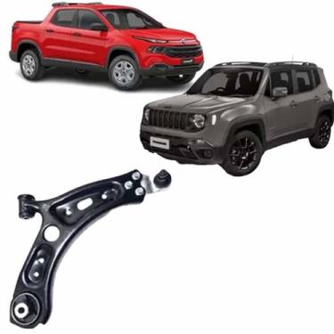 Imagem de Bandeja Jeep Renegade Dianteira 4x2 2015 2016 Lado Esquerdo - G&H