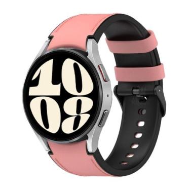 Imagem de Pulseira Coro Artificial Com Silicone Para Watch6 40mm R930 - Teck Kin