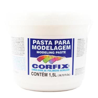 Imagem de Pasta Para Modelagem Corfix 1,5 L, Pasta Para Modelagem