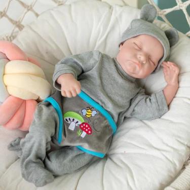 Imagem de Bebe Reborn Menino Silicone Recém Nascido Realista - New Happy