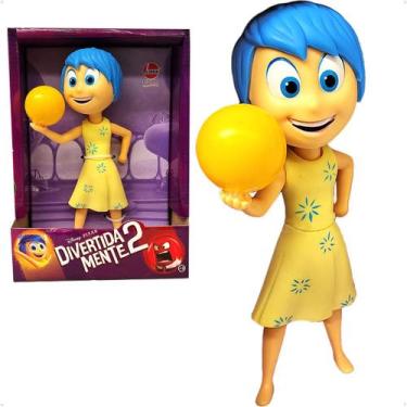 Imagem de Boneco Alegria Divertidamente 2 Disney Vinil Lider Brinquedo - LIDER B