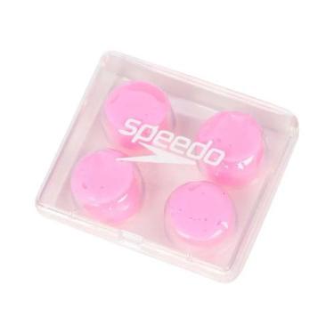 Imagem de Protetor de ouvido para natação Speedo - Moldável em silicone - Rosa-A