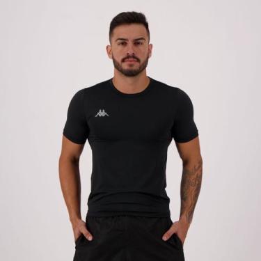Imagem de Camisa Térmica Kappa Embrace Preta, EG