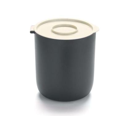 Imagem de Lixeira Preta com Aramado Interno de 3,5L - ARTHI, U