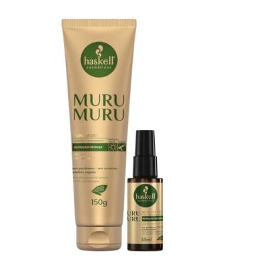 Imagem de Kit Murumuru 1 Leave in 150g 1 Nectar Concentrado 35ml Haskell