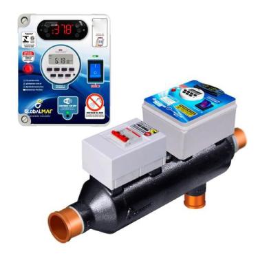 Imagem de Aquecedor Elétrico Automático Para Piscinas Até 40 Mil L - Globalmar