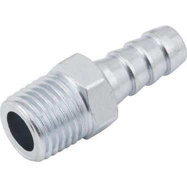 Imagem de Espigão Fixo Macho Para Mangueira 5/16 Rosca 1/4 Npt Aço Z - Vonder