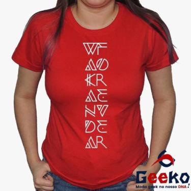 Imagem de Baby Look Pantera Negra 100% Algodão - Wakanda Forever - Black Panther