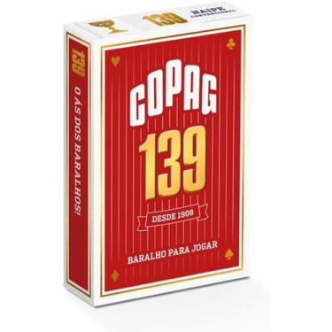 Imagem de Baralho Copag139 Naipe Convencional Vermelho