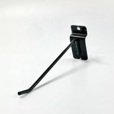 Imagem de 50 Ganchos para painel canaletado branco ou preto - REI DA UTILIDADE, 