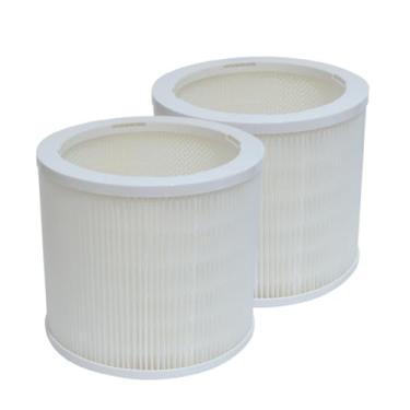 Imagem de PUREBURG Filtros de substituição AS05FT-2 compatíveis com DH Lifelabs Aaira + umidificador hidratante purificador de ar seco, pacote com 2