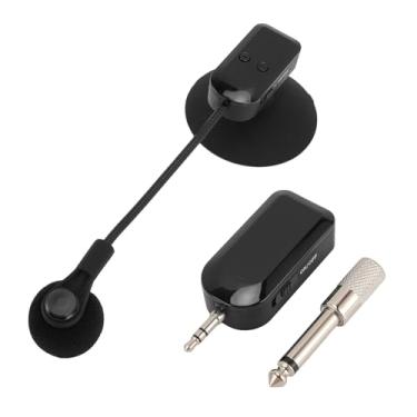 Imagem de sistemas de Microfone de Saxofone Sem Fio, sistemas de Captação de Microfone de Instrumento Com Clipe para Sax e Trompete, Alcance de 131 Pés, sistemas de Captação de Microfone