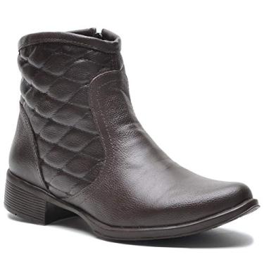 Imagem de Bota Cano Curto Feminina em Couro Infantil e Adulto (36)