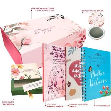 Imagem de Box Mulher Virtuosa + Mulheres da Bíblia Vol. 4 - Livraria Cristã Emme