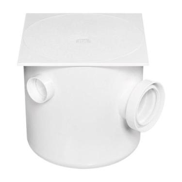 Imagem de Caixa de Gordura Herc Grelha Quadrada 250 x 250 x 75/100mm