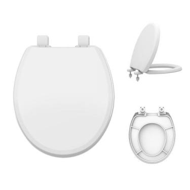 Imagem de Assento Sanitário Oval Biscuit Tupan, Branco