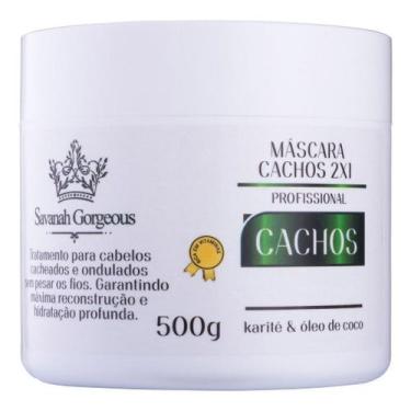 Imagem de Máscara Cachos  Profissional 500g - Savanah Gorgeous