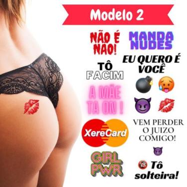 Imagem de Tatuagem Íntima Temporária Depilação Sex Shop - Hot Rio