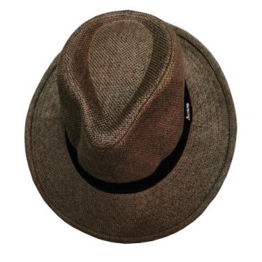 Imagem de Chapéu Masculina  Panamá Aba Larga Casual Praia Unissex 56cm - Genéric