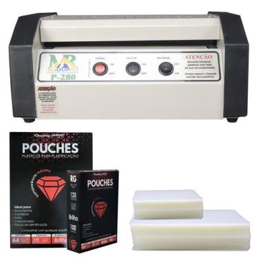 Imagem de Plastificadora profíssional P-280 Plastico Plastificação 200 Grafity A