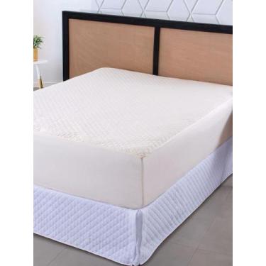 Imagem de Capa Protetora Para Colchão Cama Casal Queen Impermeável Matelado Ultr