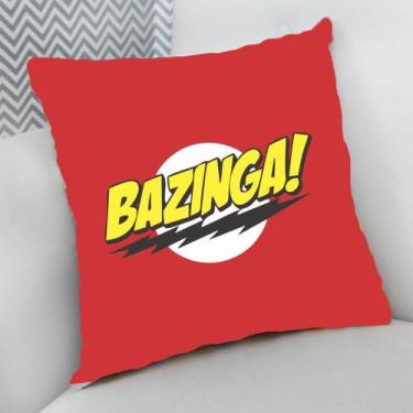 Imagem de Almofada Decorativa Cheia c/ Zíper Geek Games Nerd - Deluzz, 25 X 25 C