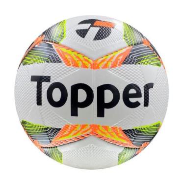Imagem de Bola Futsal Topper Slick 2024, Amarelo, Laranja
