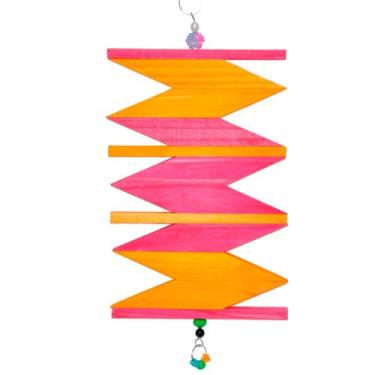 Imagem de Brinquedo para Papagaio Calopsita Balanço Nospet Talha Mar