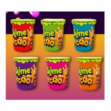 Imagem de Massa Gelatinosa Slime Ecao Rosa 110g - Kids Zone