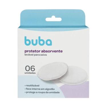 Imagem de Kit Protetor De Seios Absorventes Lavável 6 Unidades Buba